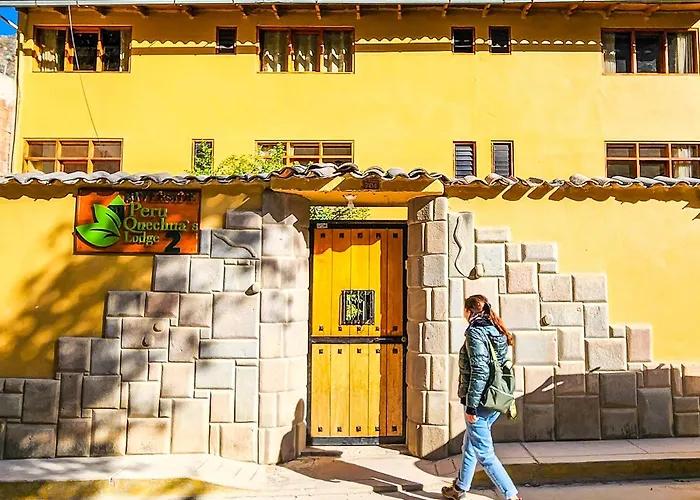 Peru Quechua's Riverside Ollantaytambo